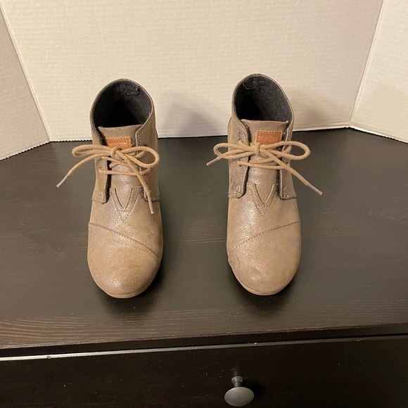 Toms Kala Wedge Bootie womens 7 - Picture 2 of 7